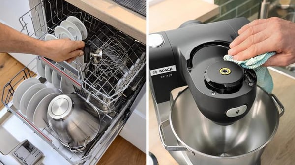 BOSCH MUMS6ZS34 Sarja 6 Keittiökone Musta-harjattu teräs