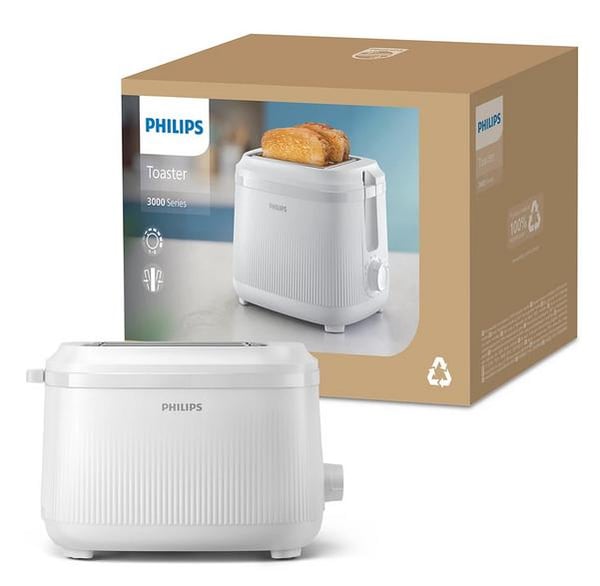 Leivänpaahdin Philips HD2511/00 Series 3000 – Valkoinen