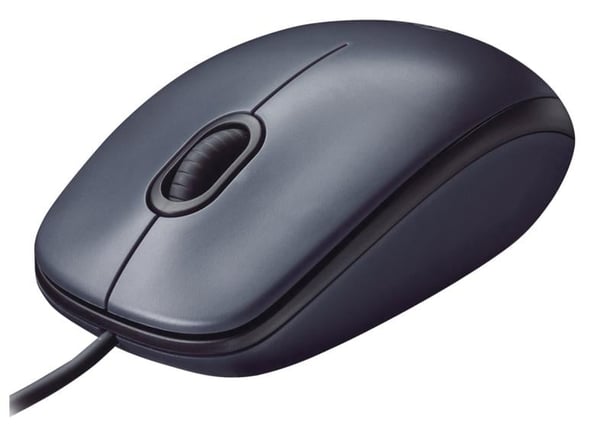 Logitech M90 — langallinen optinen hiiri (1000 dpi)