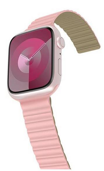 ARAREE Silikonearmbånd til Apple Watch 38/40/41/mm Lyserød Grøn AR70-01908B