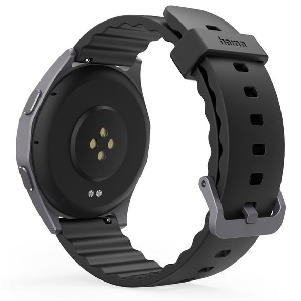 Smartwatch HAMA 7010 GPS AMOLED Sort