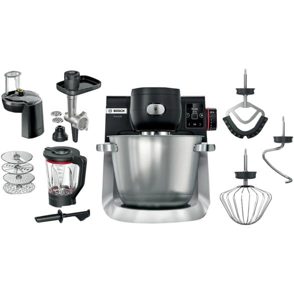 BOSCH MUMS6ZS34 Sarja 6 Keittiökone Musta-harjattu teräs
