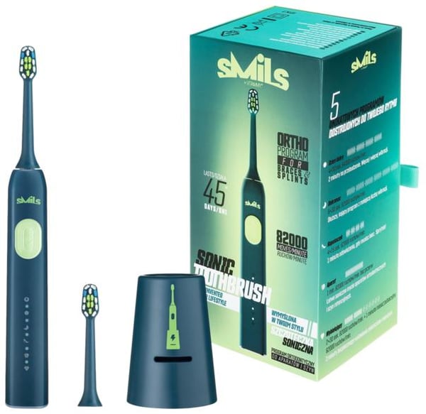 Vitammy Smils Deep Water Navy sonisk tandborste