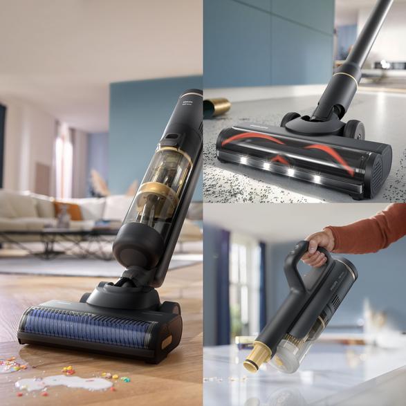 PHILIPS AquaTrio XW7264/11 langaton pölynimuri aktiivisella puhdistustoiminnolla