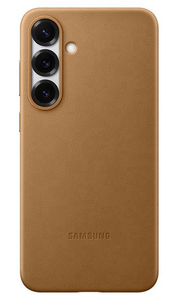 Samsung Læder Kindsuit Etui til Galaxy S25 Plus EF-VS936PFEGWW Guld