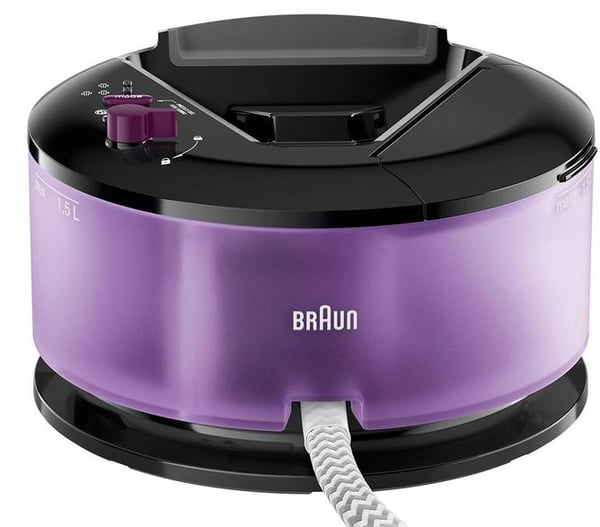 Braun IS2144BK CareStyle Compact -höyrystin – musta-violetti