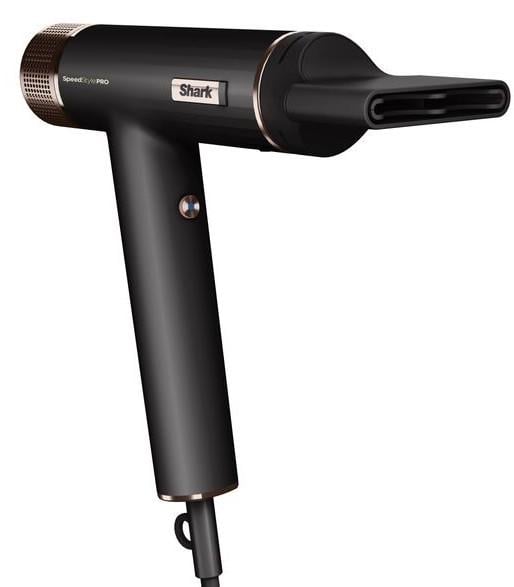 SHARK HD731EU SPEEDSTYLE PRO Hårtørrer med 3 dyser, sort