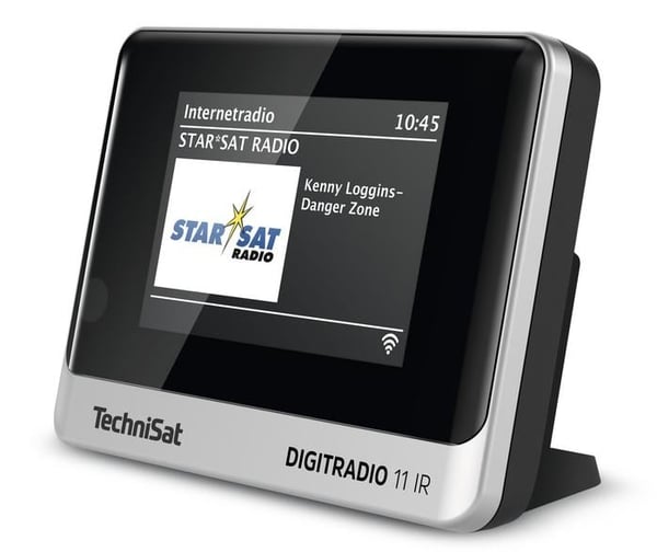 TECHNISAT DIGITRADIO 11 IR Internet-radio musta ja harmaa