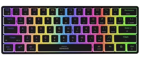 Genesis Thor 660 G2 Gateron -näppäimistö, punainen ja musta Genesis Thor 660 G2 Gateron -näppäimistö, punainen ja musta