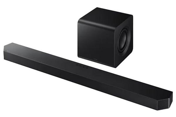 Samsung HW-Q800F/EN - Soundbar 5.1.2 med trådløs subwoofer, Q-Symphony, Dolby Atmos, DTS Virtual:X, sort
