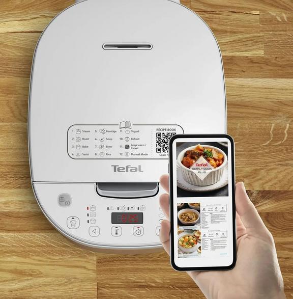 Multikomfur TEFAL RK6221E1 Hvid og Guld