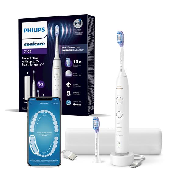 Philips Sonicare 7100 HX7420/02 – Sonic-hammasharja (valkoinen)