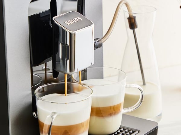 KRUPS Evidence varm og kold espressomaskine EA898GF0 grå