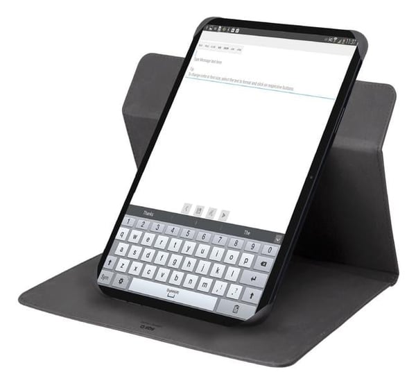 Tablet-etui SBS Book Case 360 11-tommer TABOOKUNROT10K Sort