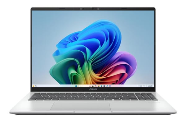 ASUS Vivobook 16 X1607QA-MB055W – WUXGA, Snapdragon X1, 16 GB RAM, 512 GB SSD, Adreno, Windows 11 Home, Silver