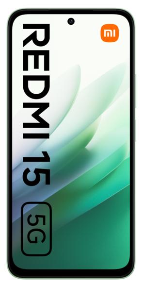 Smartphone XIAOMI Redmi 15 5G 4 GB/128 GB Grøn