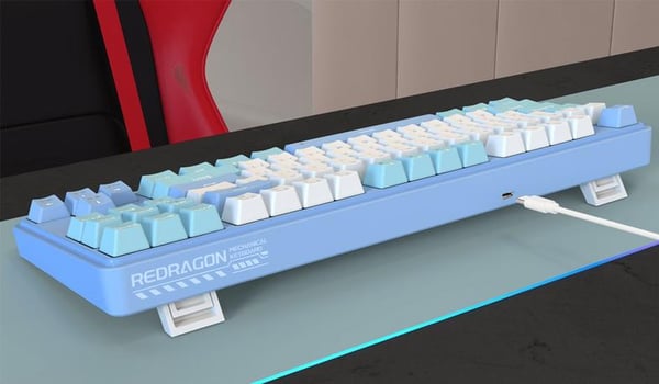 REDRAGON K707WBB-RGB StarBlade -monivärinen näppäimistö