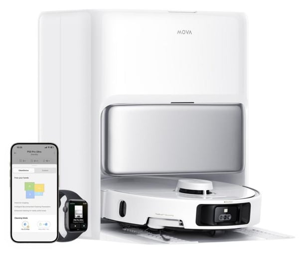 MOVA P50 Pro Ultra städrobot Vit