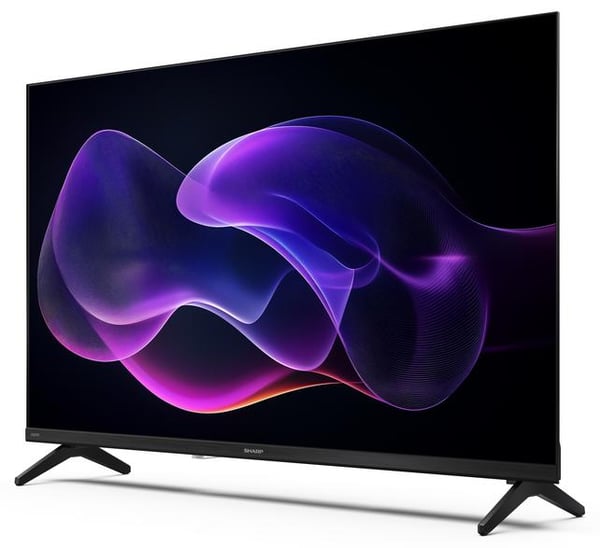 QLED TV SHARP 32HF3465E 32" HD Google TV HDR10 Svart