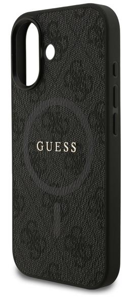 Guess 4G Ring Classic Logo MagSafe-etui til iPhone 17 – Sort