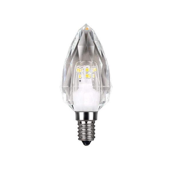 DEKORATIV LED-PÆRE E14 4W C37 NEUTRAL KRYSTAL
