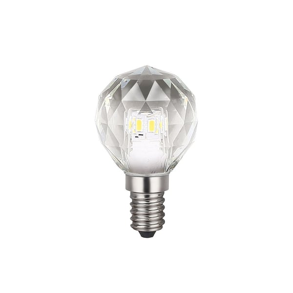 DEKORATIV LED-PÆRE E14 3W G40 NEUTRAL KRYSTAL