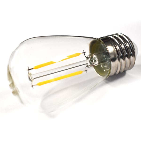 LED-glødepære E27 15W ST45 varm