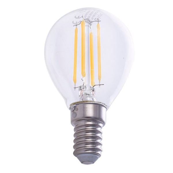 LED-HEHKULAMPPU E14 4W G45 NEUTRAALI