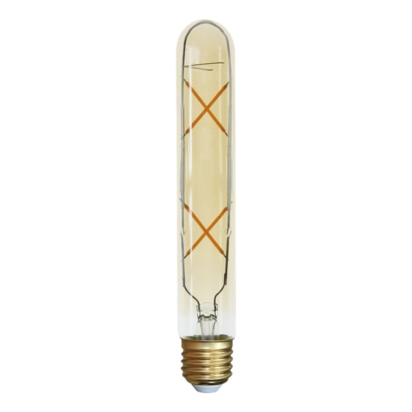 E27 4W T30 LÄMMIN KELTAINEN LED-HEHKULAMPPU