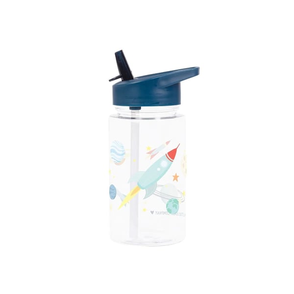 SPACE Vattenflaska med pip - 450 ml / A Little Lovely Company