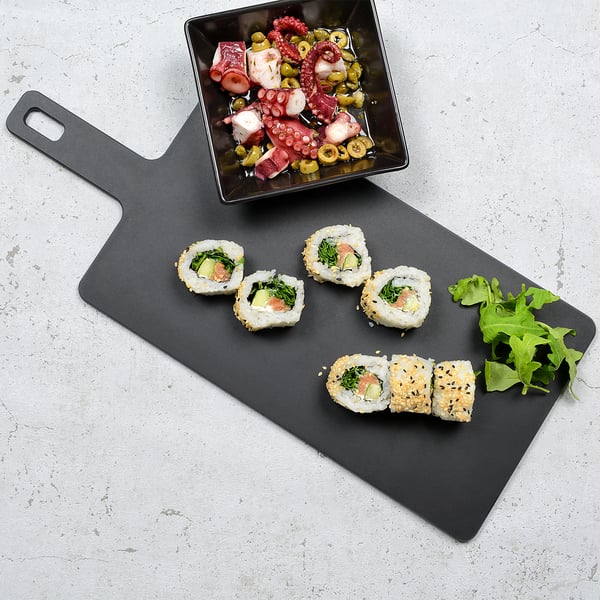 Leikkuulauta kahvalla 46 cm GOURMET HANDY / Jade
