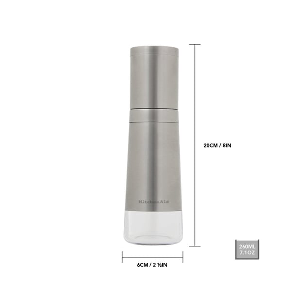 Suola- ja pippurimyllyt - 2 kpl / KitchenAid