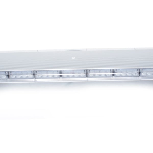 LED Advarselslysbjælke - Stroboskop Tag-lysbjælke - 131 cm, 96 LED, 12/24 V, 96 W, 5 m Kabel - Ravgul
