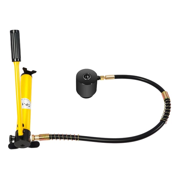 Plade Hulstans - Hydraulisk Hulstansesæt - 16–101 mm - 15 Ton Tryk - Slag 20 mm - Jern ≤3 mm, Rustfrit Stål ≤2 mm