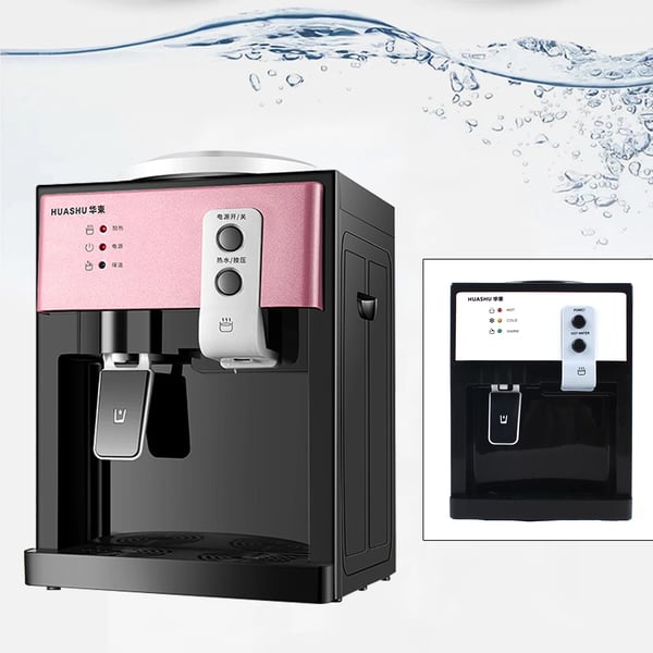 Vesiautomaatti, yläladattava, ruostumaton teräs, violetti, 3 lämpötilaa (kuuma/kylmä/haalea), 1,2–5 gallonaa, US/EU-pistoke, Tyyppi 3