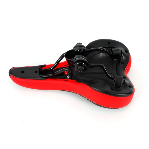 E-scooter Sæde - Støddæmpende Sædesæt - Højde 40–60 cm - Sadel 26×16 cm - Til Trædeflade 14–15,2 cm - Beslag 9–10 mm - PU + Aluminiumlegering
