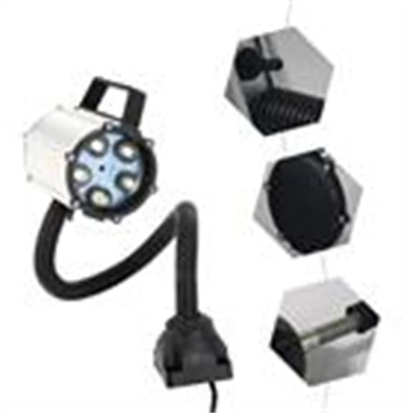 LED CNC konevalo - Työvalo - Taipuisa varsi - 5 W - 110–220 V - 50 cm - 5500–6500 K - Vedenpitävä - Valkoinen