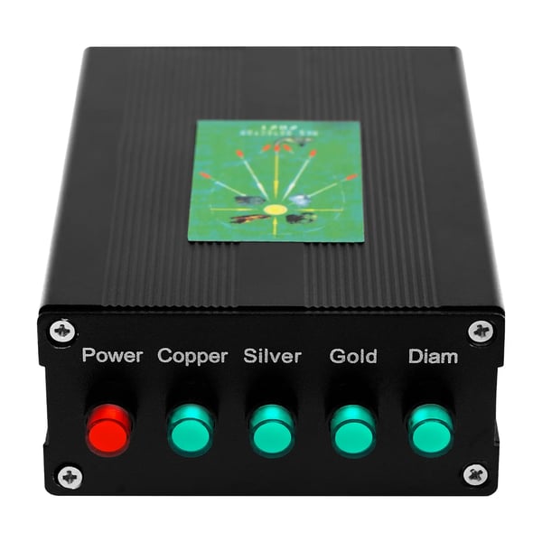 Metallinpaljastin - Kaksoisanturi pitkän kantaman - Kantama 1000 m - Max syvyys 20 m - 5,6–6 kHz / 360–440 Hz - Akkukäyttöinen - Lataus 5–8 h