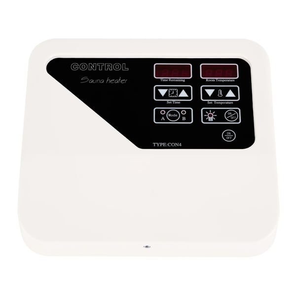 Bastuaggregat styrenhet - Extern kontrollpanel - Väggmonterad - 220–240 V - För 3–9 kW - 40–105 °C - Ljusstyrning 60 W - Digital