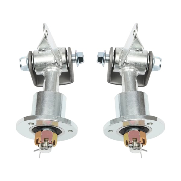 Styrspindel med hjulnav - 1 par - För 12,7 cm hjul - Passar 110 cc, 168F, 200F - Go-kart, Buggy, ATV/UTV