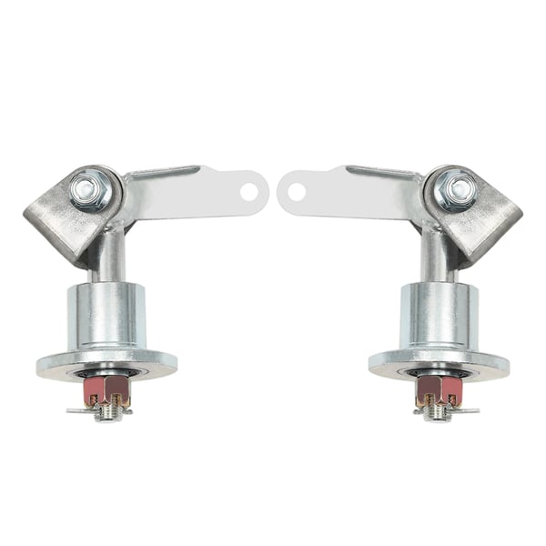 Styrespindel med hjulnav - 1 par - Til 12,7 cm hjul - Passer 110 cc, 168F, 200F - Go-kart, Buggy, ATV/UTV
