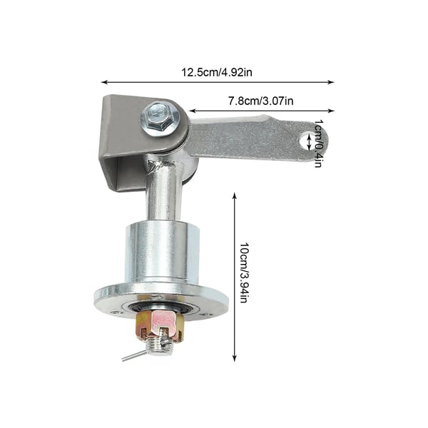 Styrespindel med hjulnav - 1 par - Til 12,7 cm hjul - Passer 110 cc, 168F, 200F - Go-kart, Buggy, ATV/UTV
