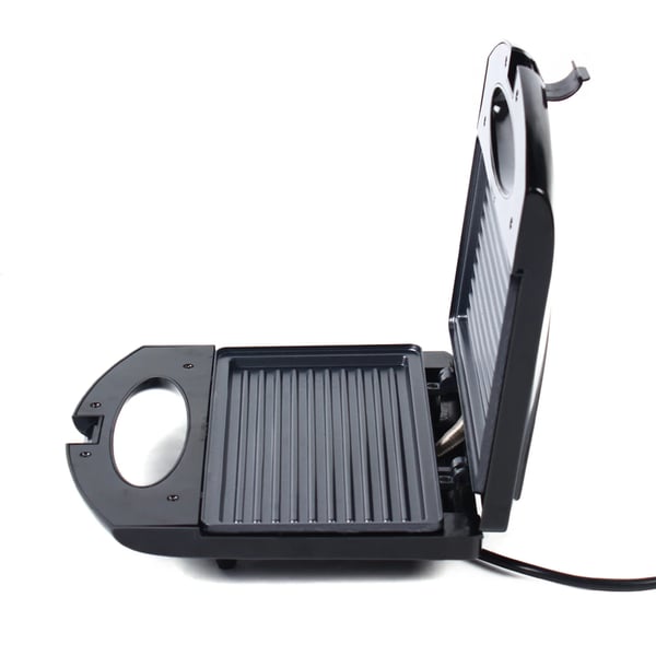 Elektrisk sandwichgrill 850 W, panini- og vaffeljern, non-stick plader