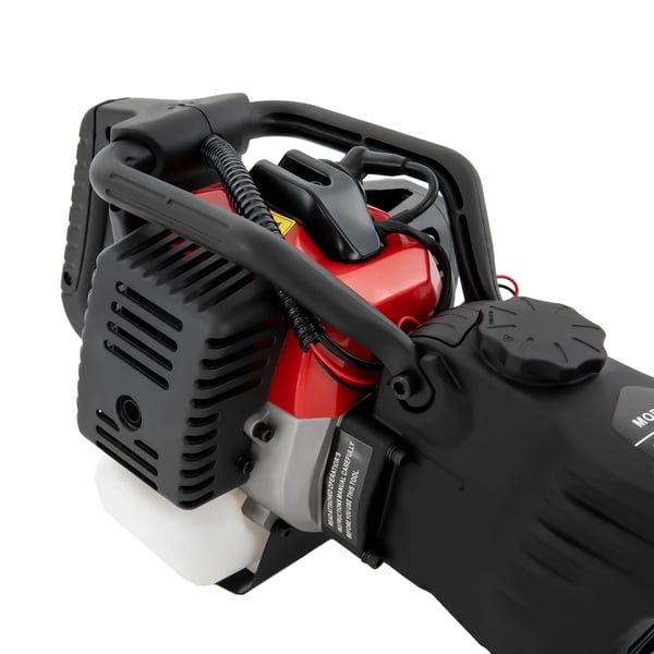 3-in-1 monitoimi purkuvasara, bensiinikäyttöinen 2-tahti 32,6 cc betoninmurskain/porakone, musta