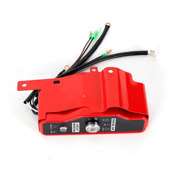 Vauhtipyörä ja sähköstarttipaketti - Starttimoottori solenoidilla - 20 cm vauhtipyörä - Sopii GX390 13 hv/GX340 11 hv - Alumiini & rauta