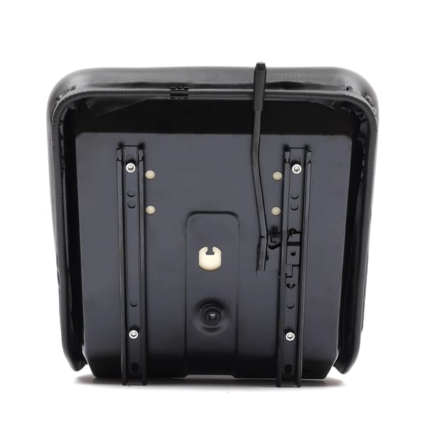 Universal traktor- og gaffeltrucksæde - Tykt vandtæt PU-læder - Horisontalt justerbart - Rustbeskyttet jernplade - 36 x 35 x 30 cm - Sort