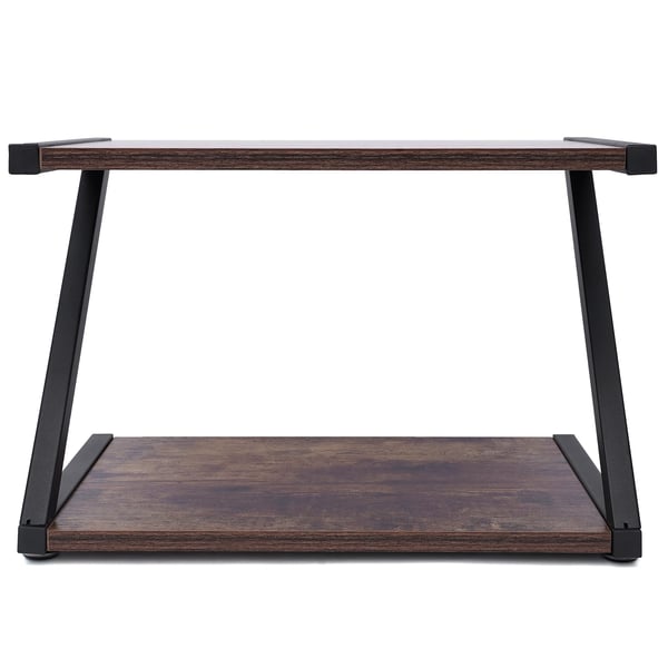 Printerstativ - Scannerholder & Kopimaskinehylde - P2 Spånplade & Kulstofstål - 44,5×28×29 cm - 20–25 kg - 1–5 rum