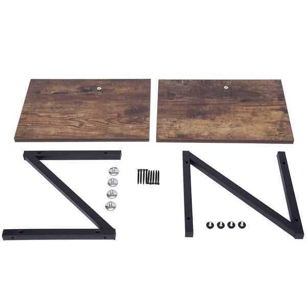 Printerstativ - Scannerholder & Kopimaskinehylde - P2 Spånplade & Kulstofstål - 44,5×28×29 cm - 20–25 kg - 1–5 rum