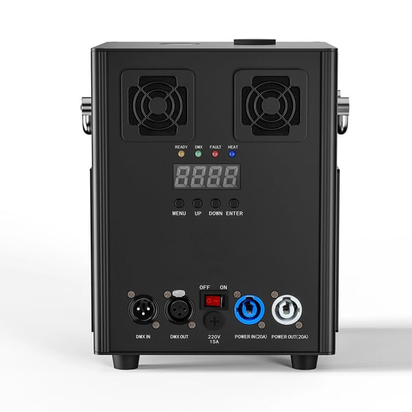 Kylmä Kipinäkone Cold Spark - DMX Lavatehoste - 700W - 110–220V - Itsenäinen - UL-sertifioitu - Valkoinen