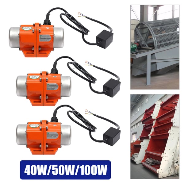 AC-värinämoottori, asynkroninen 3000 RPM, alumiiniseos, 220 V EU-pistoke, vihreä